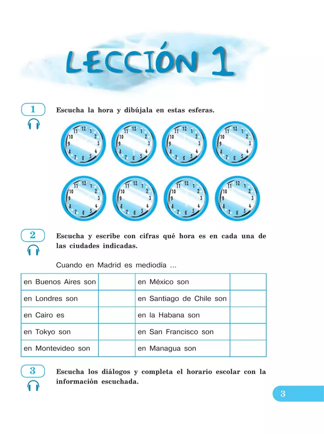 Испанский язык. Рабочая тетрадь. 5 класс. Углубленный уровень 18