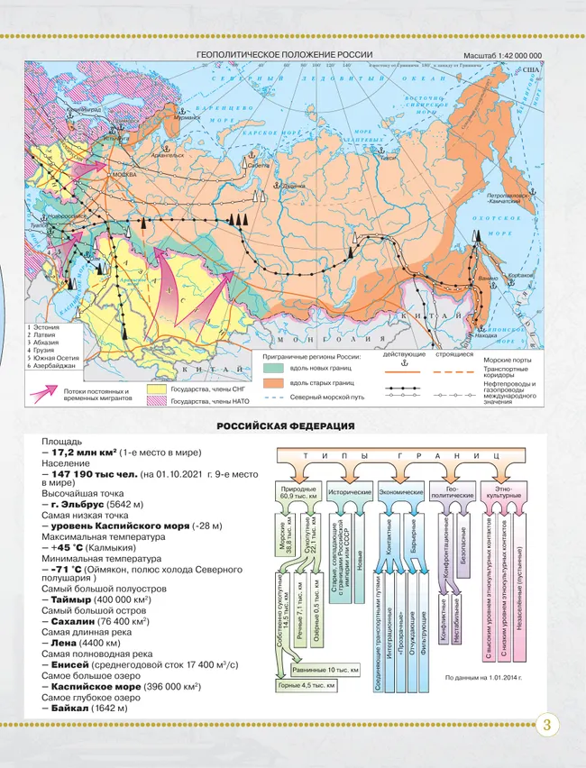 География. 8 класс. Атлас 5 География. 8 класс. Атлас 5
