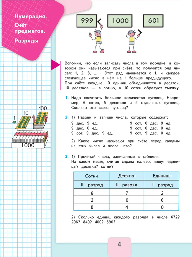 Математика. 4 класс. Учебник. В 2 ч. Часть 1 13