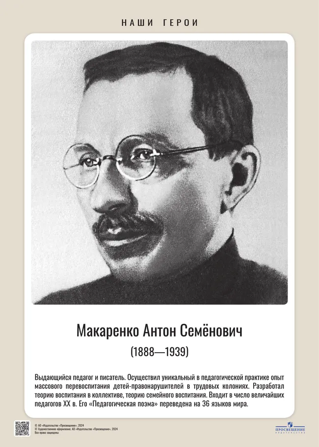Наши герои. Советский период. Комплект плакатов. 5-11 классы. Учебное наглядное пособие  (25 шт.) 14