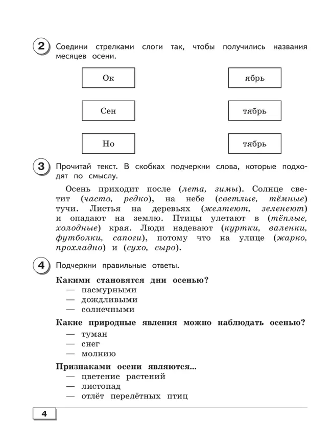 Мир природы и человека. 3 класс. Проверочные работы (для обучающихся с интеллектуальными нарушениями) 11
