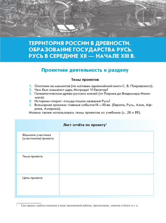 История. История России. С древнейших времён до начала XVI в. Рабочая тетрадь. 6 класс 19