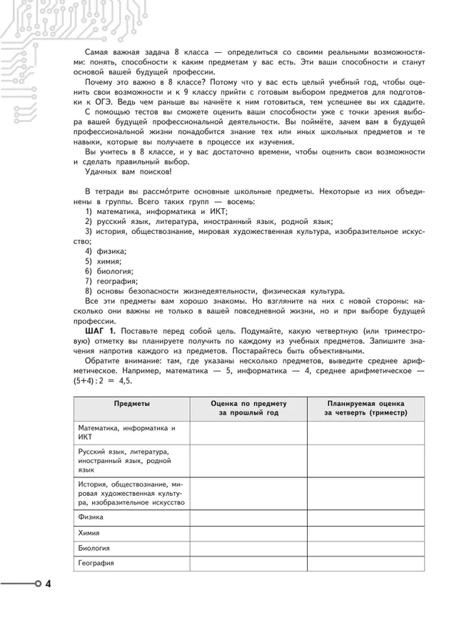 Моя будущая профессия. Тесты по профессиональной ориентации школьников. 8 класс 26 Моя будущая профессия. Тесты по профессиональной ориентации школьников. 8 класс 26