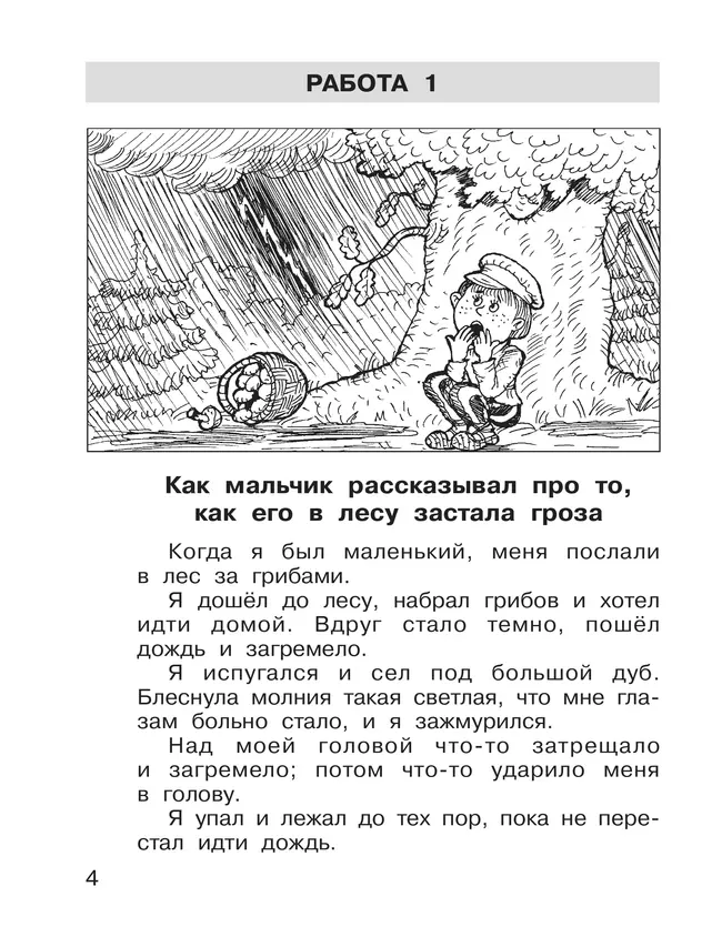 Формирование навыков смыслового чтения на уроках литературного чтения. Тетрадь-тренажер. 1 класс 10