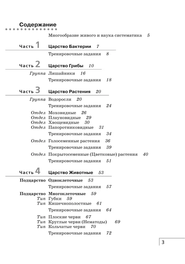 Биология. 7 класс. Многообразие живых организмов. Рабочая тетрадь с тестовыми заданиями ЕГЭ 20