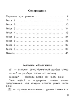 Русский язык. Учимся разбирать текст. 4 класс 20