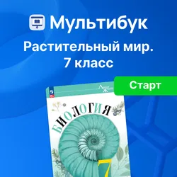 Растительный мир. 7 класс (Мультибук, учитель, стартовый) 1