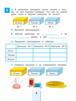 Учимся решать логические задачи. 3 класс 21