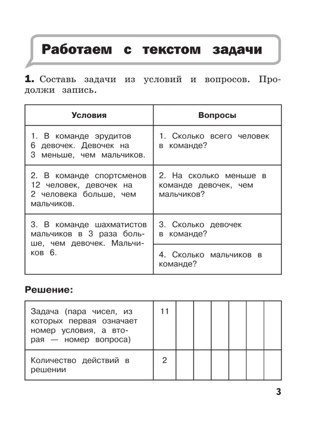 100 задач по математике с решениями и ответами. 3 класс 4