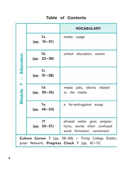 Английский язык. 8 класс. В 4-х ч. Ч. 4 (версия для слабовидящих) 40