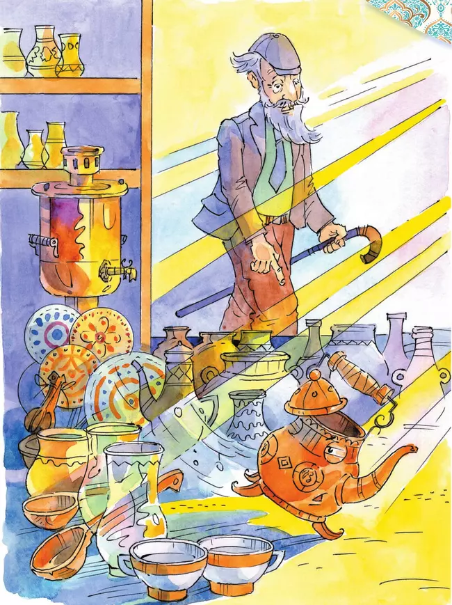 Кругосветное путешествие. Приключения Чайника на восточном базаре. 3