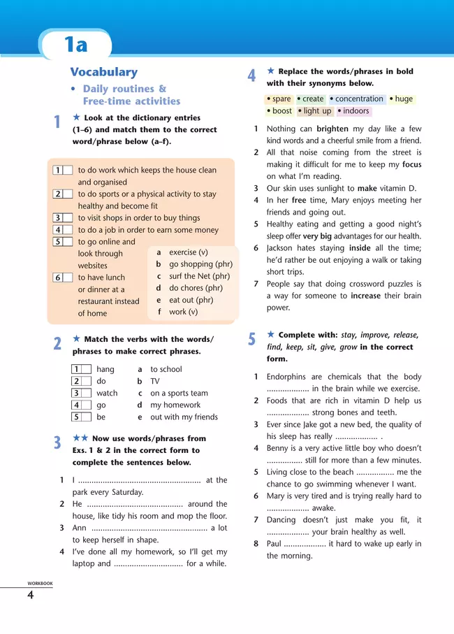 Английский язык. Второй иностранный язык. 10 класс. Базовый уровень. Тетрадь-тренажёр 20