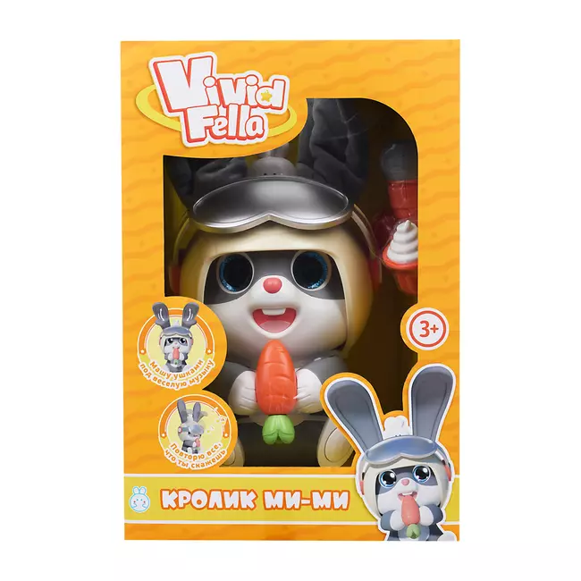 Интерактивная игрушка Vivid Fella, Кролик МИ-МИ 27 Интерактивная игрушка Vivid Fella, Кролик МИ-МИ 27