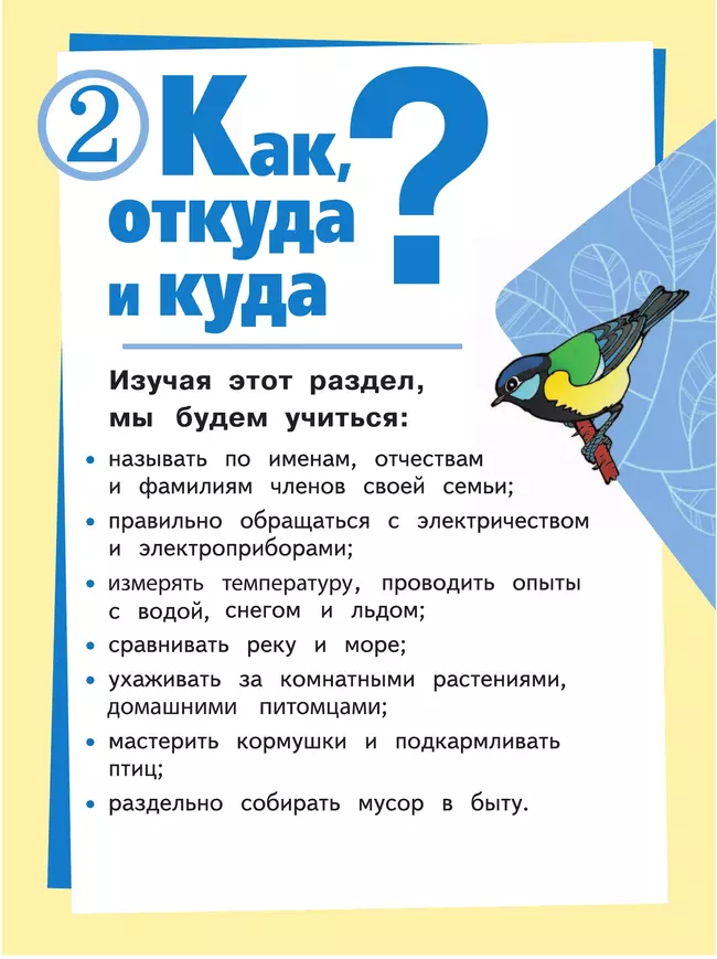 Окружающий мир. 1 класс. Учебное пособие. В 4 ч. Часть 2 (для слабовидящих обучающихся) 2