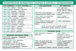 Русский язык в таблицах и схемах. Наглядные пособия 8