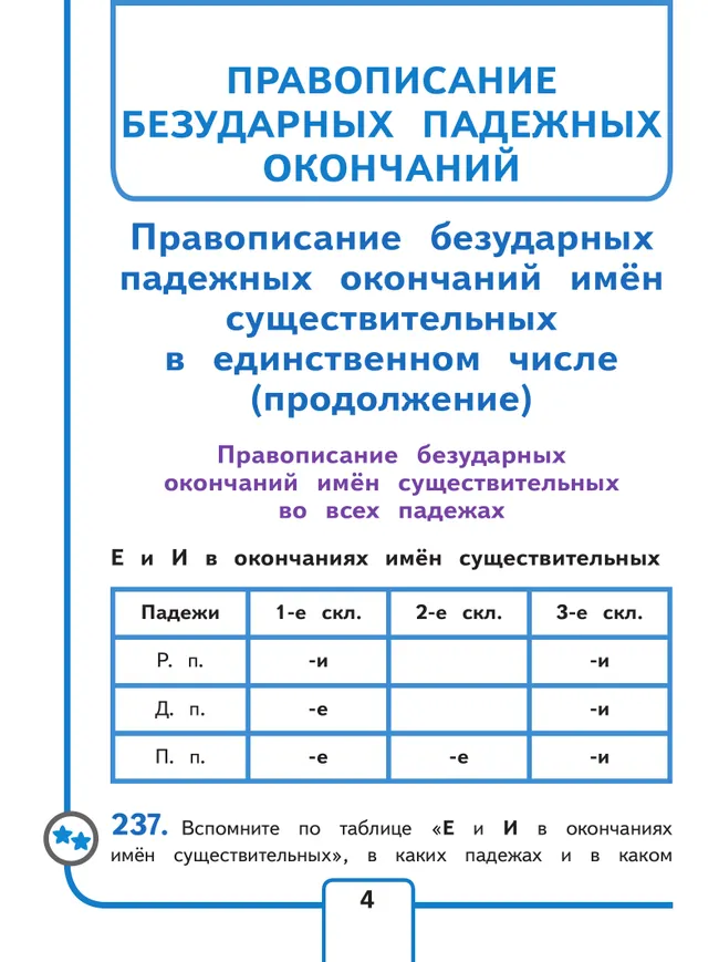 Русский язык. 4 класс. Учебное пособие. В 5 ч. Часть 3 (для слабовидящих обучающихся) 2