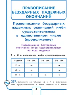 Русский язык. 4 класс. Учебное пособие. В 5 ч. Часть 3 (для слабовидящих обучающихся) 2