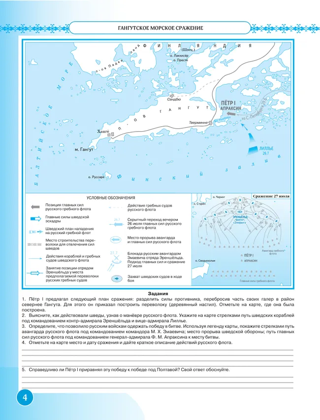История. История России. XVIII — начало XIX века. 8 класс. Контурные карты 21
