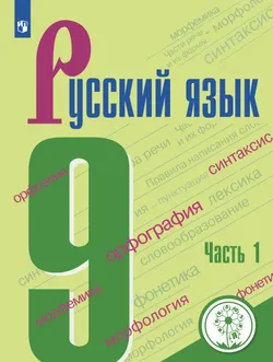 Русский язык. 9 класс. Учебное пособие. В 2 ч. Часть 1 (для слабовидящих обучающихся) 1