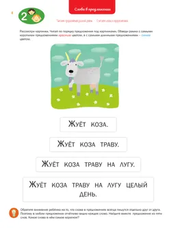 Читаем предложения. Чтение: тетрадь-тренажер 3