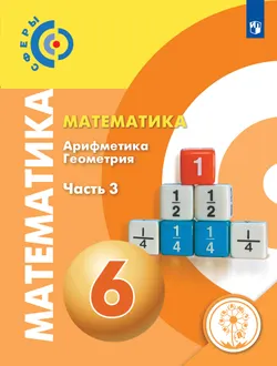 Математика. 6 класс. Учебное пособие. В 4 ч. Часть 3 (для слабовидящих обучающихся) 1
