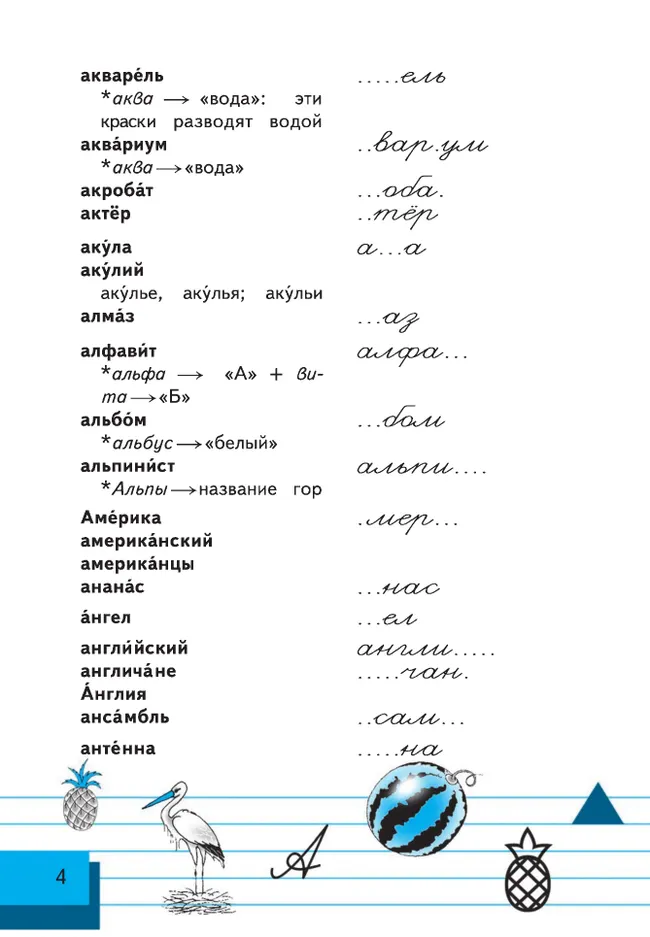 Пишу правильно. Орфографический словарь 8