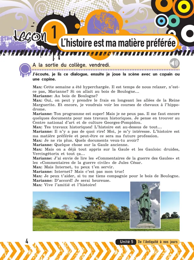 Французский язык. 7 класс. Учебник. В 2 ч. Часть 2 42