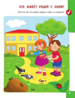 Веселые деньки. Ребёнок и окружающий мир. Альбом наблюдений. 3-4 года (с наклейками) 46