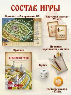 Крепости Руси. Настольная игра 31
