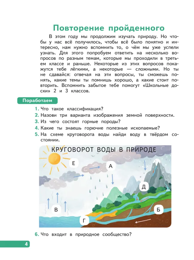 Окружающий мир. 4 класс. В 4-х частях. Часть 1 13