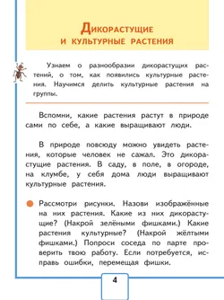 Окружающий мир. 2 класс. Учебное пособие. В 4 ч. Часть 2 (для слабовидящих обучающихся) 14