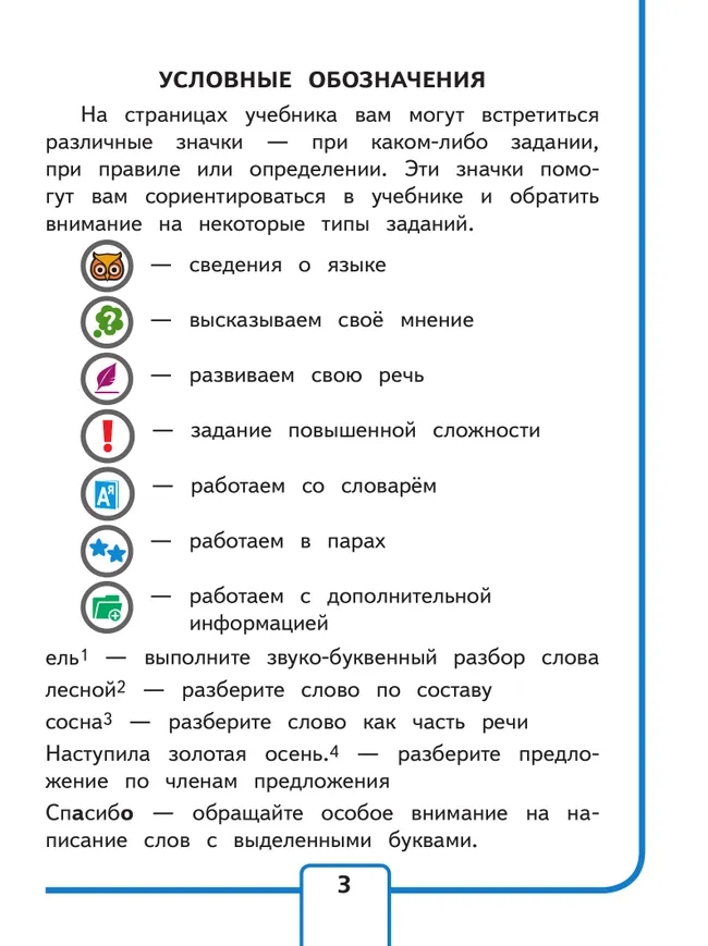 Русский язык. 4 класс. Учебное пособие. В 5 ч. Часть 3 (для слабовидящих обучающихся) 14