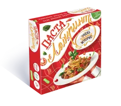 Паста-лабиринт. Очень запутанная история. Настольная игра 1