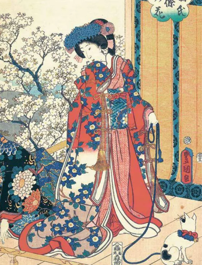 Лепестки сакуры. Цветы в японской живописи и поэзии 5