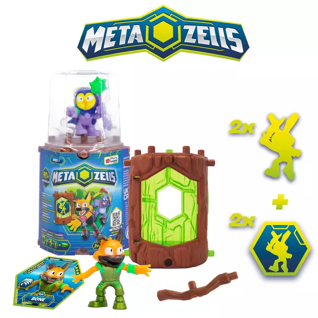 Игровой набор-сюрприз c 2 фигурками и аксессуарами, Metazells 26