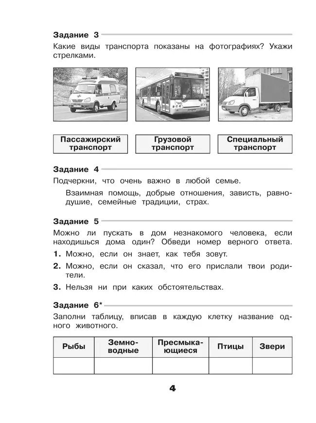 Окружающий мир. Проверочные работы. 3 класс 9