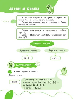 Помощник по русскому языку для 1 класса 34