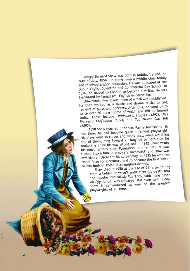 Английский язык. Пигмалион (По Б. Шоу). Книга для чтения. 9 класс 2 Английский язык. Пигмалион (По Б. Шоу). Книга для чтения. 9 класс 2