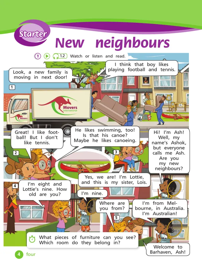 Английский язык. 4 класс. В 2-х частях. Часть 1. Учебное пособие 3