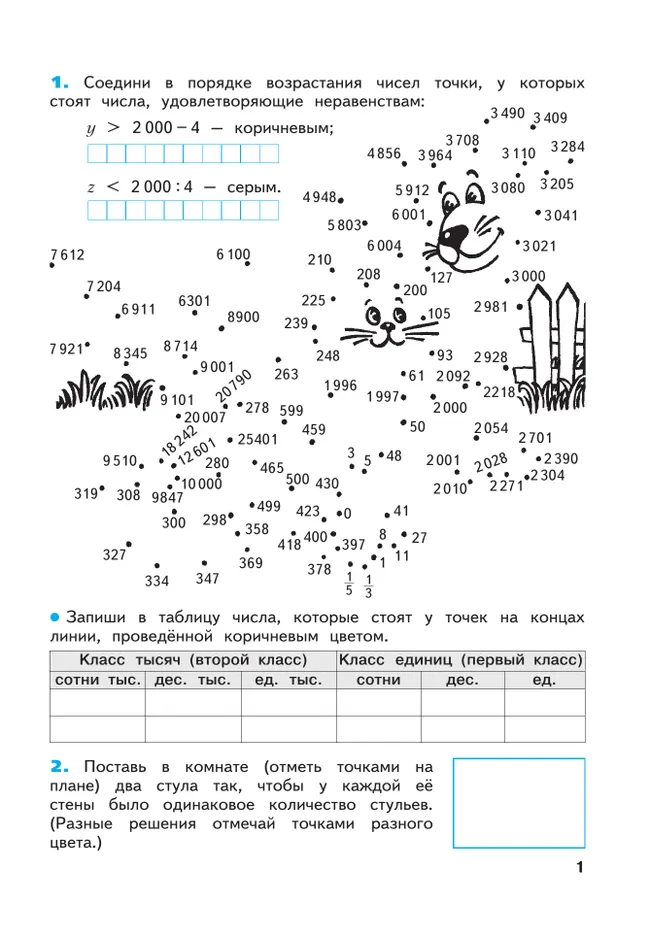 Математика. Рабочая тетрадь. 4 класс. В 2 частях. Часть 1 11