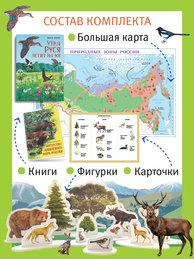 Путешествие по России утки Руси. Настольная игра 12