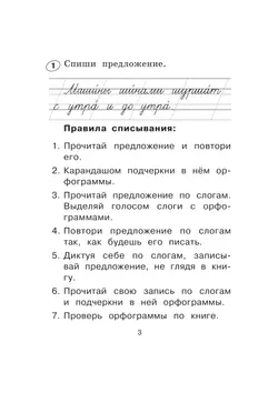 Рабочая тетрадь по русскому языку. 1 класс 21