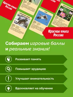 Мемо. Красная книга России. Настольная игра 46