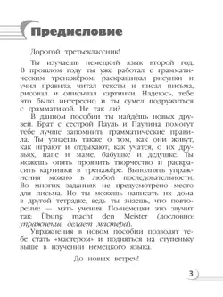 Немецкий язык. Грамматический тренажер. 3 класс 6