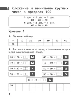 Сложение и вычитание в пределах 100. 2-3 класс 29