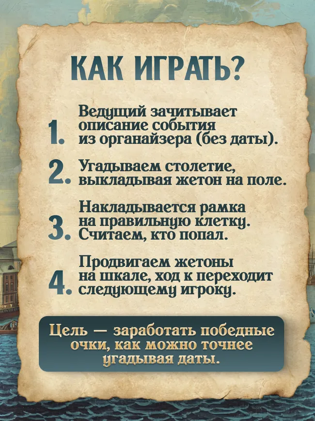 Полотно истории. Настольная игра 22