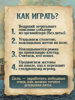 Полотно истории. Настольная игра 22
