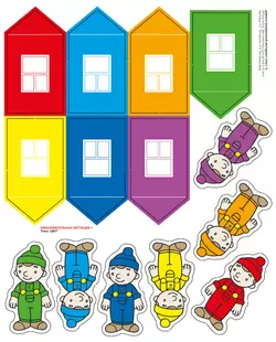 Игровой развивающий набор серии «Игралочка. Математика для детей 3-4 лет» на магнитной основе 15