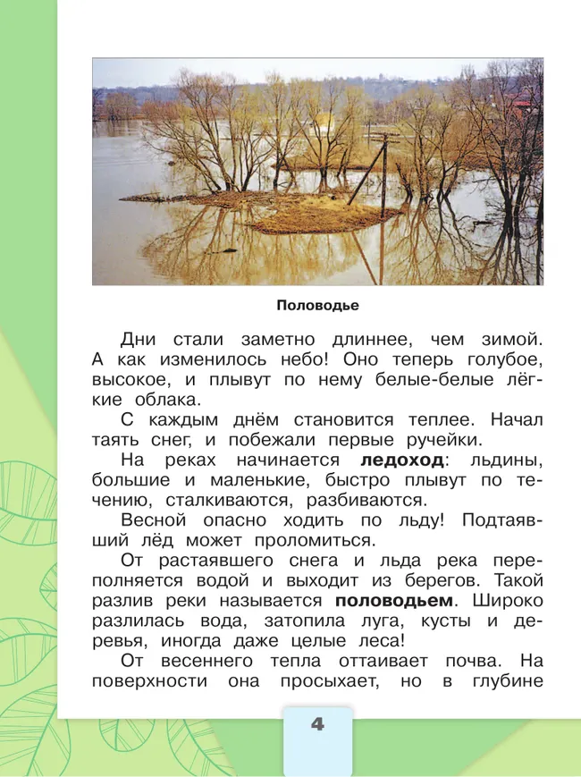 Окружающий мир. Первый год обучения. В трёх частях. Часть 3. 10