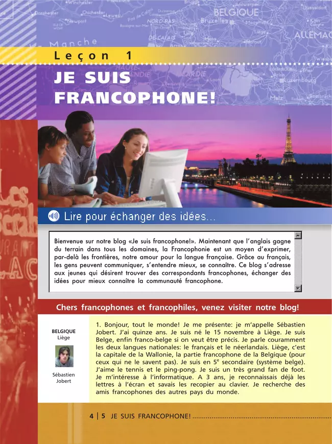 Французский язык. Второй иностранный язык. 8-9 классы. Второй и третий годы обучения. Учебное пособие 4